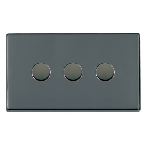 Hartland G2 Black Nickel 3g Wi-Fi Rotary Master LED Dimmer Black Nickel - Rated at 250W/VA in Trailing Edge (100W/VA Leading Edge)