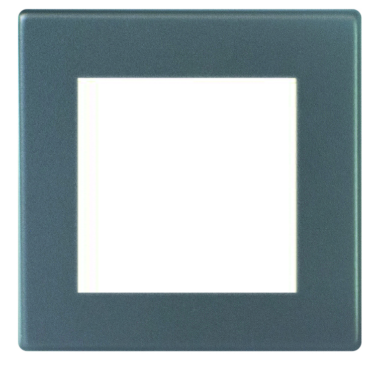 Hartland G2 EuroFix Anthra Gray Single Plate complete with 2 EuroFix Apertures 50x50mm and Grid