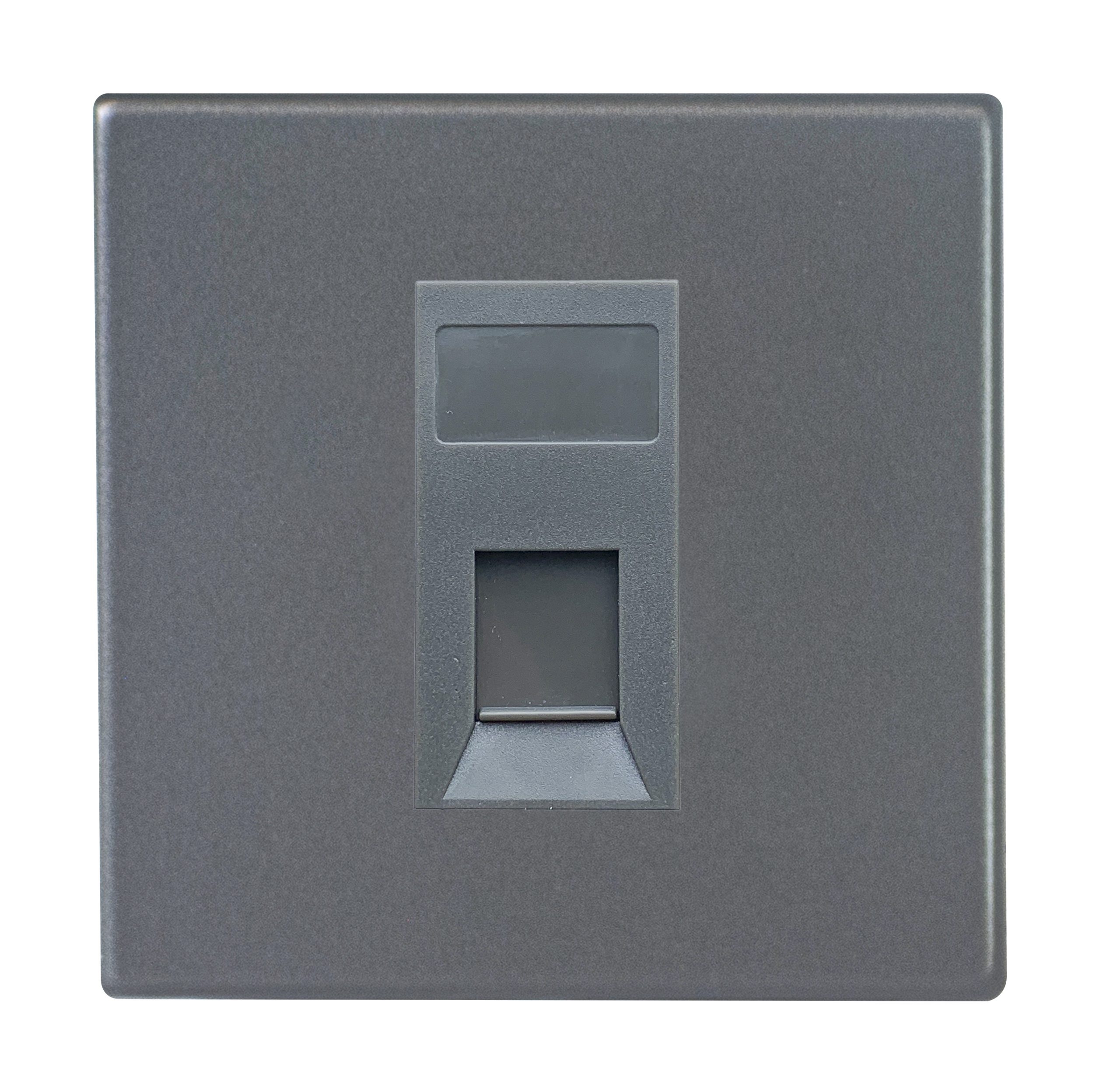 Hartland G2 Anthra Gray 1 gang Telephone Master Quartz Grey