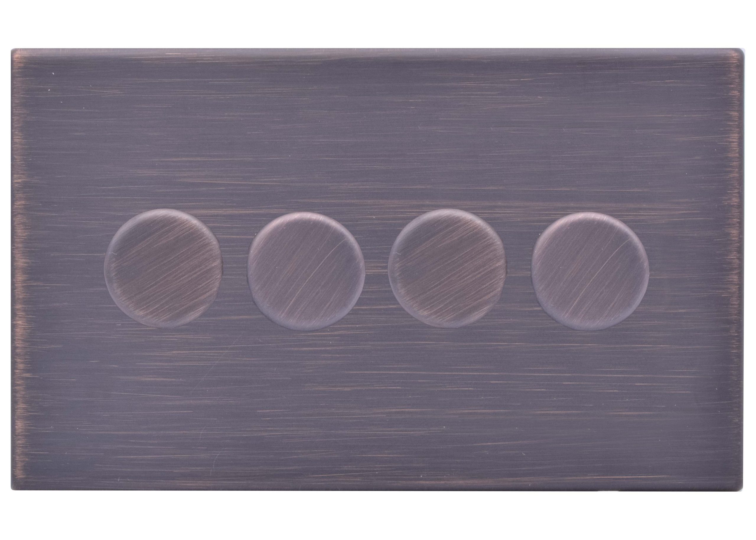 Hartland G2 Etrium Bronze 4g Wi-Fi Rotary Master LED Dimmer Etrium Bronze – Rated at 250W/VA in Trailing Edge (100W/VA Leading Edge) requires a 47mm back box