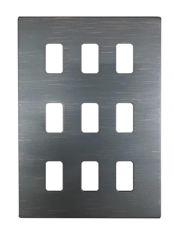 Hartland G2 GRID-IT Etrium Bronze 150x210 Plate+Grid+Gasket complete with 9 GRID-IT Apertures