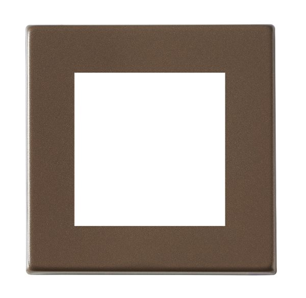 Hartland G2 EuroFix Richmond Bronze Single Plate complete with 2 EuroFix Apertures 50x50mm and Grid