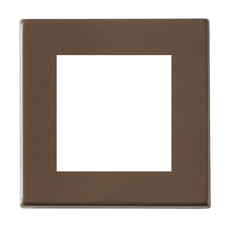 Hartland G2 EuroFix Richmond Bronze Single Plate complete with 2 EuroFix Apertures 50x50mm and Grid