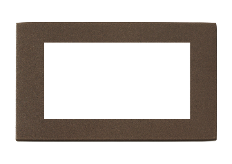 Hartland G2 EuroFix Richmond Bronze Double Plate complete with 4 EuroFix Apertures 100x50mm and Grid