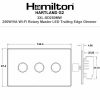 Hartland G2 Matt White 3g Wi-Fi Rotary Master LED Dimmer Matt White - Rated at 250W/VA in Trailing Edge (100W/VA Leading Edge) - Image 2