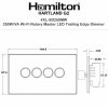 Hartland G2 Bright Chrome 4g Wi-Fi Rotary Master LED Dimmer Bright Chrome - Rated at 250W/VA in Trailing Edge (100W/VA Leading Edge) requires a 47mm back box - Image 2