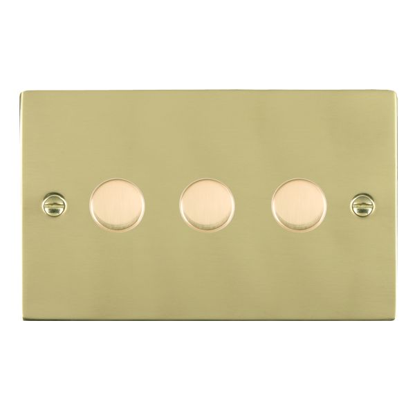 Sheer Polished Brass 3g Wi-Fi Rotary Master LED Dimmer Polished Brass – Rated at 250W/VA in Trailing Edge (100W/VA Leading Edge)
