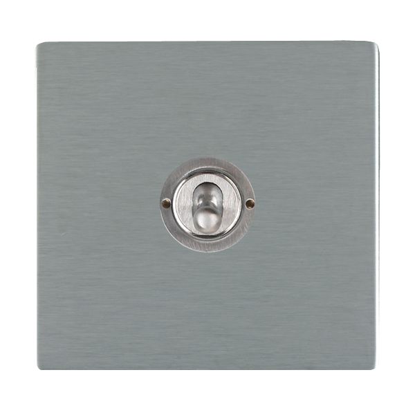 Sheer CFX Satin Steel 1 gang 20AX 2 Way Toggle Satin Chrome