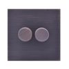 Sheer G2 Etrium Bronze 2g Wi-Fi Rotary Master LED Dimmer Etrium Bronze - Rated at 250W/VA in Trailing Edge (100W/VA Leading Edge)