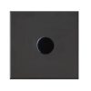 Sheer G2 Matt Black 1 gang 100W LED 2 Way Push On/Off Rotary Dimmer Matt Black