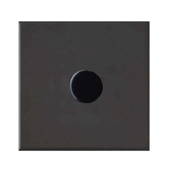 Sheer G2 Matt Black 1 gang 250W LED 2 Way Push On/Off Rotary Dimmer Matt Black Minimum Load = 5W(LED) Maximum Load = 250W(LED) Trailing Edge / 150W(LED) Leading Edge