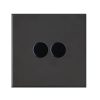 Sheer G2 Matt Black 2g Wi-Fi Rotary Master LED Dimmer Matt Black - Rated at 250W/VA in Trailing Edge (100W/VA Leading Edge)