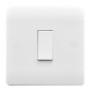 White 20AX Double Pole Rocker White